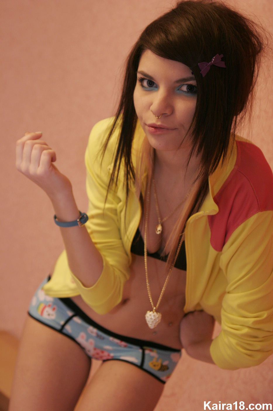 Kaira 18: Kinky emo teen Kaira 18... - Babes and Pornstars
