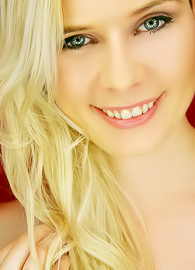 Hottie spends all her days in black stockings only. Sure, she uses every chance to caress her body