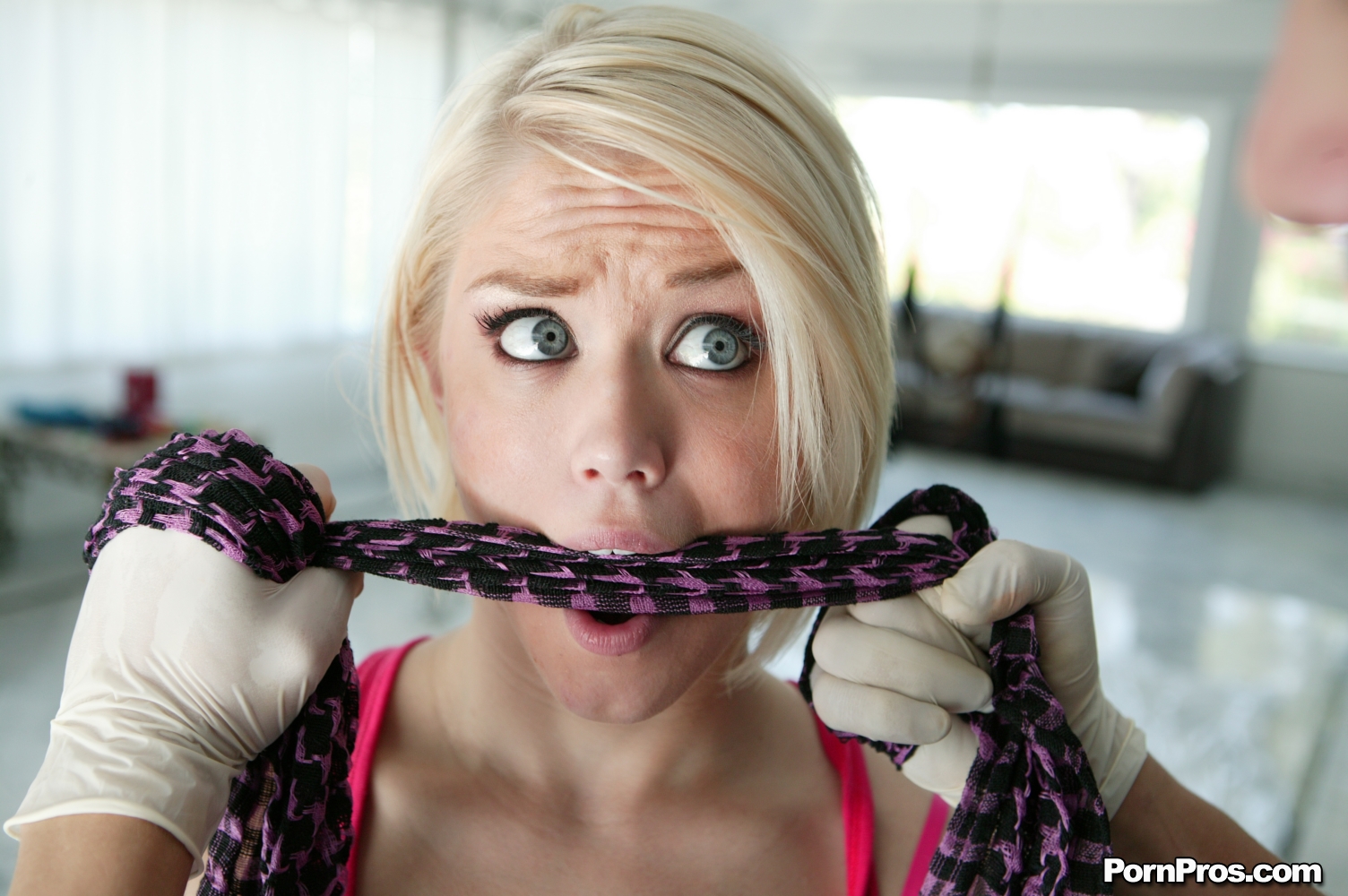 Ash Hollywood: Kinky BDSM fun with a blonde - Mobile Porn