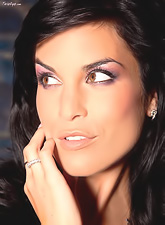 Nelli Hunter takes her blue panties off and shows us her fuckable wet cunt.