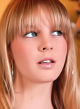 Rosea Nubiles strips her slutty fishnet dress and shows us her hungry deep cunt.