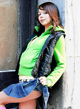 Ariel Rebel is so nuts about sex that she plays with her slit on a fire hydrant even.