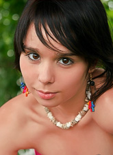 Ariel Rebel loves fresh grass so much that she uses every chance to lie on it.