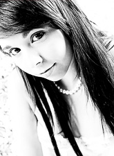 Kinky Ariel Rebel poses for posh black-and-white pictures which reveal her nature.