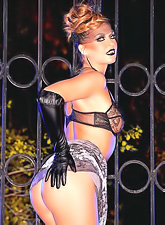 Adrienne Manning does everything to satisfy her sex-hungry nature and to orgasm.