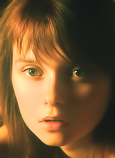 Anna S takes her cute see through dress off and exposes her little tiny breasts.