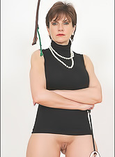 Lady Sonia strips her sexy black lingerie off and teases us with her amazing ass.