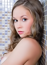 Caesaria A takes her clothes in front of the camera and shows her tight booty.