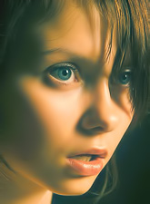 Anna S removes her sexy black see through lingerie and shows her little boobs.