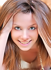 Anita Silver takes her clothes off and teases in front of the camera in stockings.