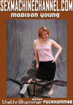 Madison Young Enjoys Thethrillhammer Fuckhammer