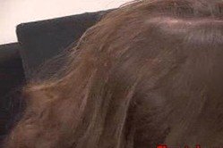 Wonderful brunette is swallowing her lover's strong penis and getting presented with awesome facial