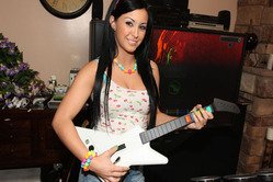 Jackie Daniels lets her lover squeeze her big jugs while she rams her hot pussy