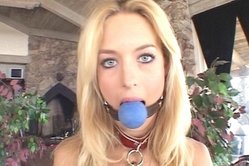 Riley Shy wears just her sexy black heels and rides her lover's throbbbing hard cock