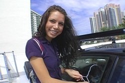 Micah Moore takes her sexy black thongs off and teases us with her amazing ass