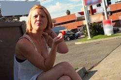 Freaky blonde lady getting fucked by her lover in a few sexy positions, she's such a hot chick