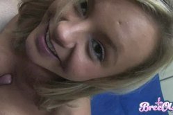 Bree Olson exposes her fantastic tight ass while she gets banged hard from behind.